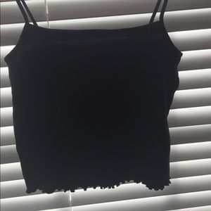 basic black tank 🖤